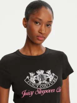 Juicy Couture Piżama Sleepover Club JCLPJ225501 Różowy Regular Fit