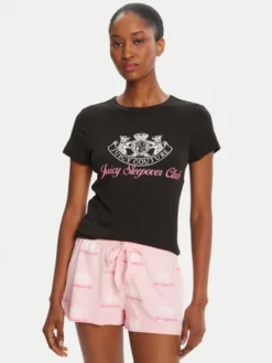 Juicy Couture Piżama Sleepover Club JCLPJ225501 Różowy Regular Fit