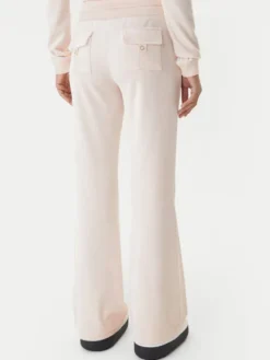 Juicy Couture Spodnie dresowe Caisa JCSEBJ008G Różowy Slim Fit
