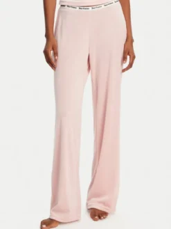 Juicy Couture Spodnie piżamowe Vicky JCLAS125504 Różowy Flare Fit
