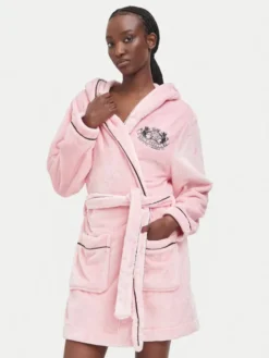 Juicy Couture Szlafrok JCYRB226857 Różowy