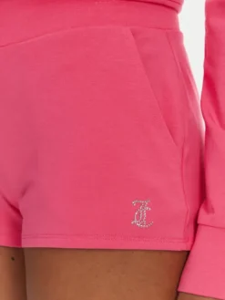 Juicy Couture Szorty sportowe JCWHS125312 Różowy Loose Fit