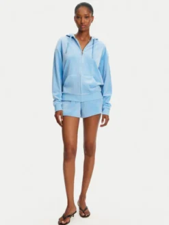 Juicy Couture Szorty sportowe Eve JCBHS224801 Niebieski Regular Fit