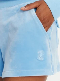 Juicy Couture Szorty sportowe Eve JCBHS224801 Niebieski Regular Fit