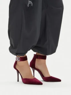 Juicy Couture Szpilki EO-LH24018-2A Bordowy