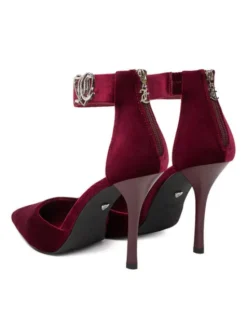 Juicy Couture Szpilki EO-LH24018-2A Bordowy