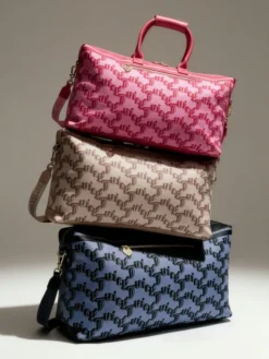 Juicy Couture Torba weekendowa CEO-BIJXT8675WIP Beżowy