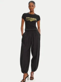 Juicy Couture T-Shirt JCNCT225460 Czarny Regular Fit