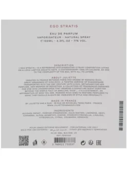 Juliette has a gun Juliette Has a Gun Ego Stratis spray 100ml Woda perfumowana