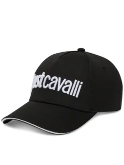 Just Cavalli Czapka z daszkiem 78RAZK30 ZG192 Czarny