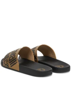 Just Cavalli Klapki 78QA3SZ1 ZS785 Czarny