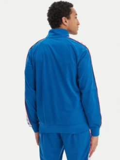 Kappa Bluza Banda Anniston 301EFU0 Niebieski Slim Fit