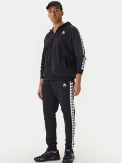 Kappa Bluza Banda Zamin 3 331U3ZW Czarny Regular Fit