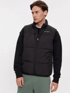 Kappa Kamizelka Emanu 361F8RW Czarny Regular Fit