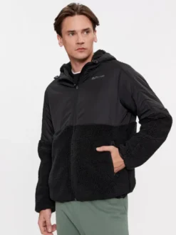 Kappa Kurtka przejściowa Logo 331E2RW Czarny Regular Fit