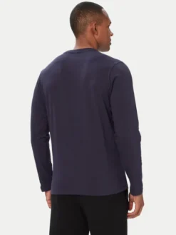 Kappa Longsleeve 382J2RW Granatowy Regular Fit