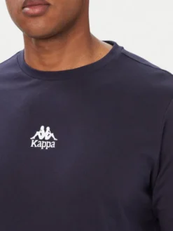 Kappa Longsleeve 382J2RW Granatowy Regular Fit