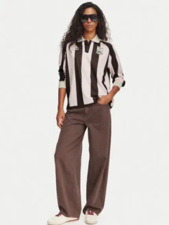 Kappa Polo 311U77W Różowy Oversize