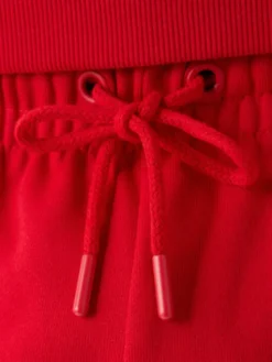 Kappa Spodnie dresowe Olmos 311M2TW Czerwony Regular Fit