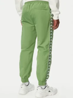 Kappa Spodnie dresowe Orfeo 36235NW Zielony Comfort Fit