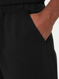 Kappa Spodnie dresowe 362364W Czarny Regular Fit