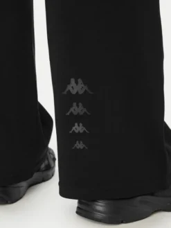Kappa Spodnie dresowe 362364W Czarny Regular Fit