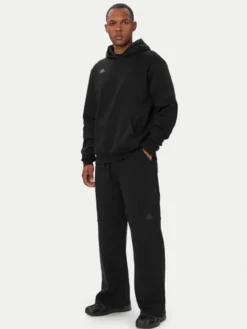 Kappa Spodnie dresowe 362364W Czarny Regular Fit