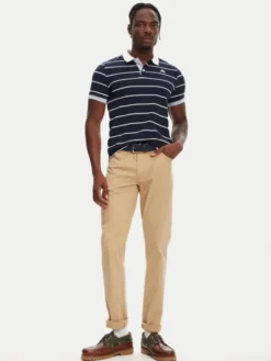 Kappa Spodnie materiałowe Gabardine 67117PW Beżowy Regular Fit