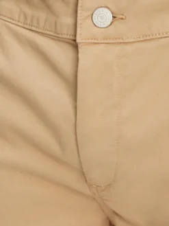 Kappa Spodnie materiałowe Gabardine 67117PW Beżowy Regular Fit
