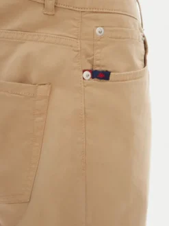 Kappa Spodnie materiałowe Gabardine 67117PW Beżowy Regular Fit