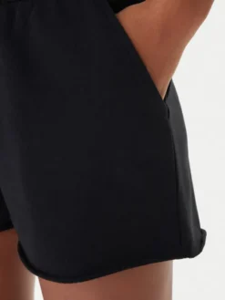 Kappa Szorty sportowe Fefra 351K2RW Czarny Regular Fit
