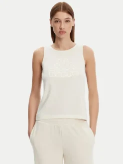 Kappa Top Logo Gria 382129W Écru Regular Fit