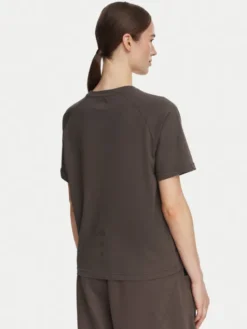 Kappa T-Shirt 34258QW Brązowy Regular Fit