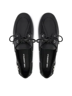 KARL LAGERFELD Baleriny KL40825 Czarny