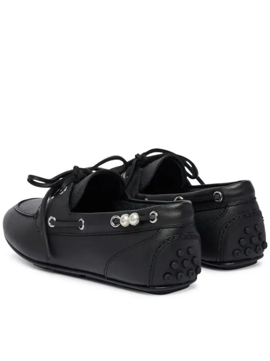 KARL LAGERFELD Baleriny KL40825 Czarny