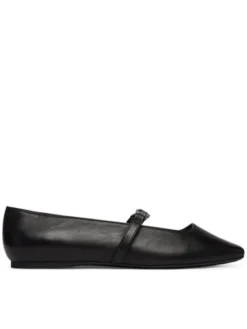 KARL LAGERFELD Baleriny Konnie KL40196 Czarny