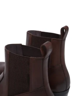 KARL LAGERFELD Botki Dallas KL12646 Brązowy ciemny