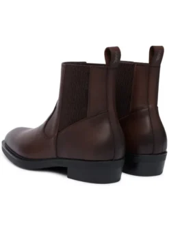 KARL LAGERFELD Botki Dallas KL12646 Brązowy ciemny