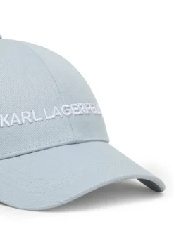 KARL LAGERFELD Czapka z daszkiem A1W33071 Niebieski jasny