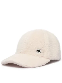 KARL LAGERFELD Czapka z daszkiem B4W33106 Kremowy