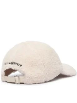 KARL LAGERFELD Czapka z daszkiem B4W33106 Kremowy