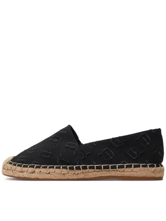 KARL LAGERFELD Espadryle KL80124A Czarny