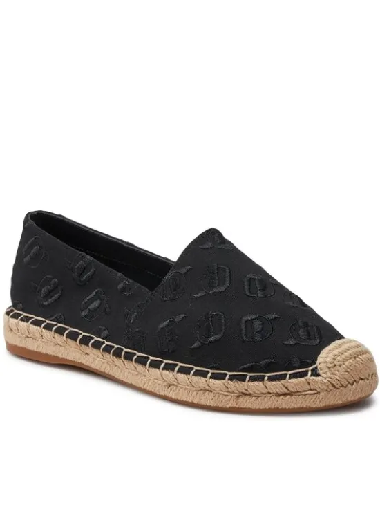 KARL LAGERFELD Espadryle KL80124A Czarny
