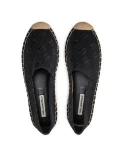 KARL LAGERFELD Espadryle KL80124A Czarny
