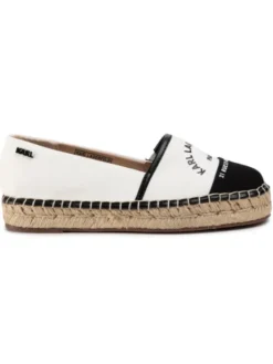 KARL LAGERFELD Espadryle KL80108 Biały