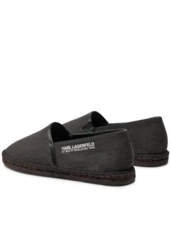 KARL LAGERFELD Espadryle KL70119 Czarny