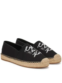 KARL LAGERFELD Espadryle KL81125 Czarny