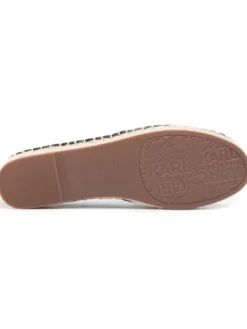 KARL LAGERFELD Espadryle KL80108 Czarny