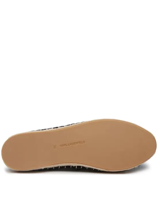 KARL LAGERFELD Espadryle KL80123 Écru