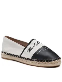 KARL LAGERFELD Espadryle KL80123 Écru